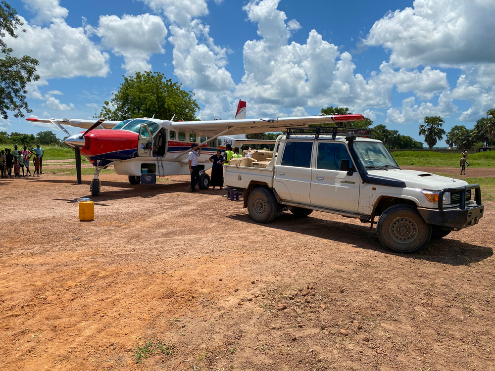 MAF is a lifeline for IDAT, delivering medical supplies, patients and staff (credit: Jenny Davies)