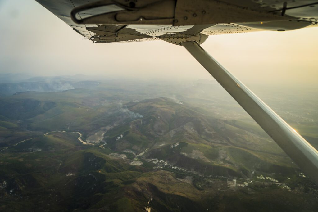 Vanga is an isolated Town in Kwilu Province, western DRC (credit: MAF US)