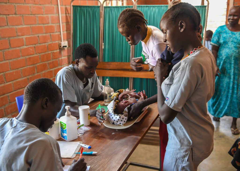 Around 200 patients are triaged every day at IDAT’s hospital (credit: Jenny Davies)