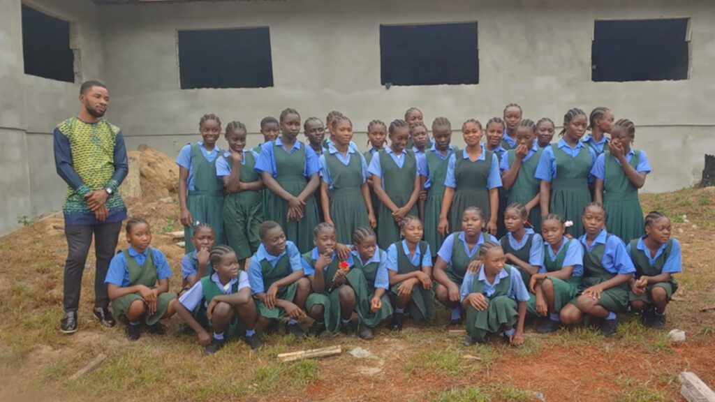 The school is ‘all about the children’ says Isaac Monah (credit: DRPS/Rachel Gwole)