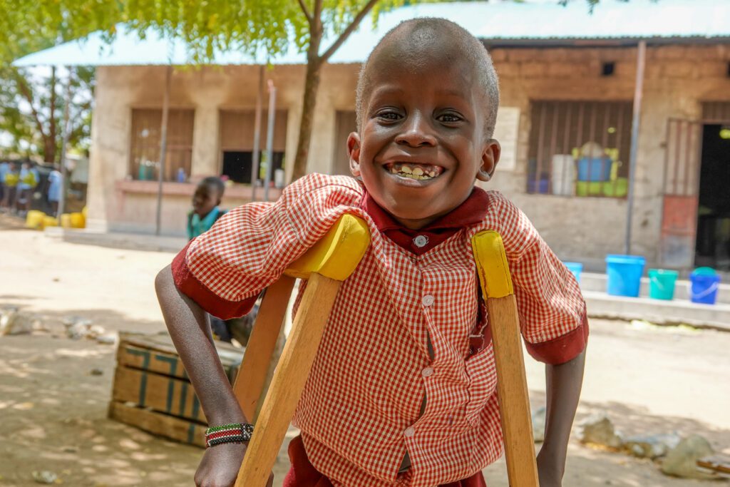 Meet 8-year-old Given from Lodwar, north-west Kenya (credit: Paula Alderblad)