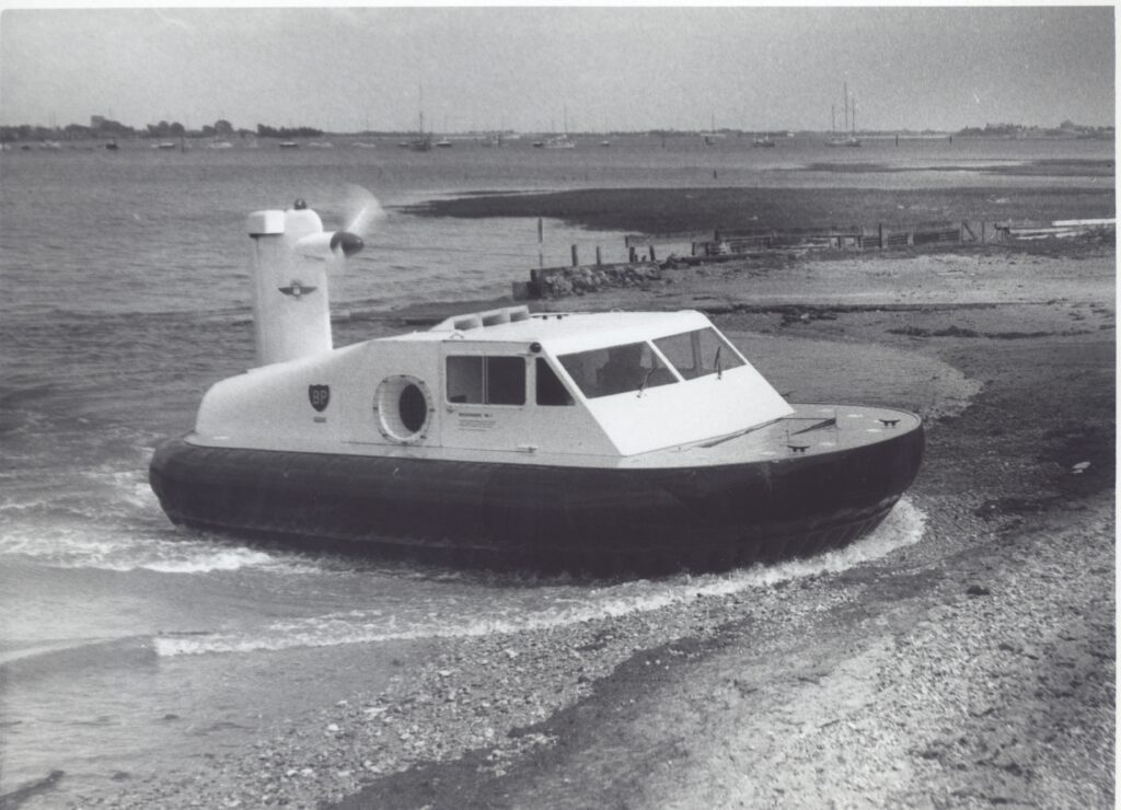 Tim’s ‘River Rover’ was originally meant for Lake Chad (credit: MAF Archive)