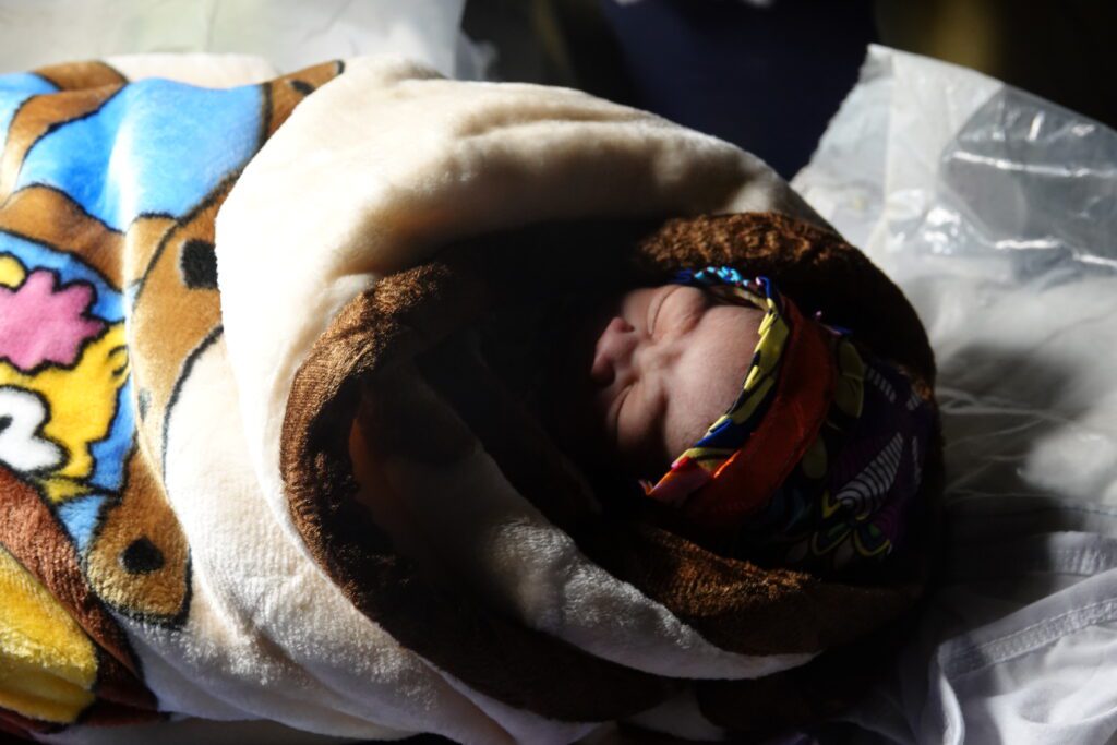 Sarah* and her baby survived a caesarean in the bush thanks to the team (credit: A.Gino Randrianasolo)