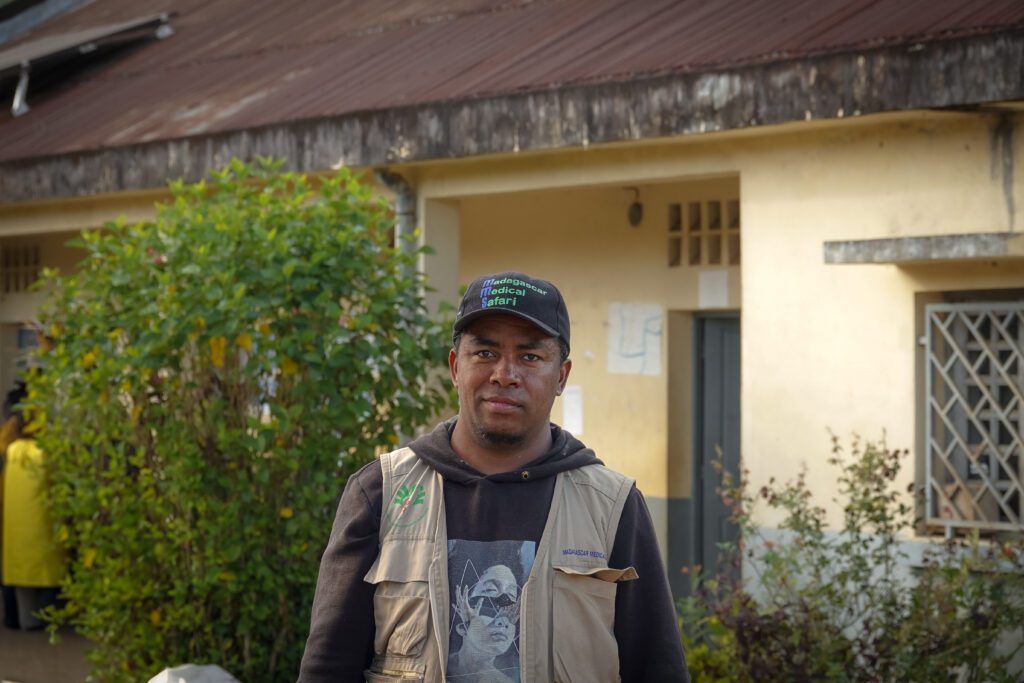 Olivier Rakotomampianina is a volunteer anaesthesiologist with HoverAid (credit: A.Gino Randrianasolo)