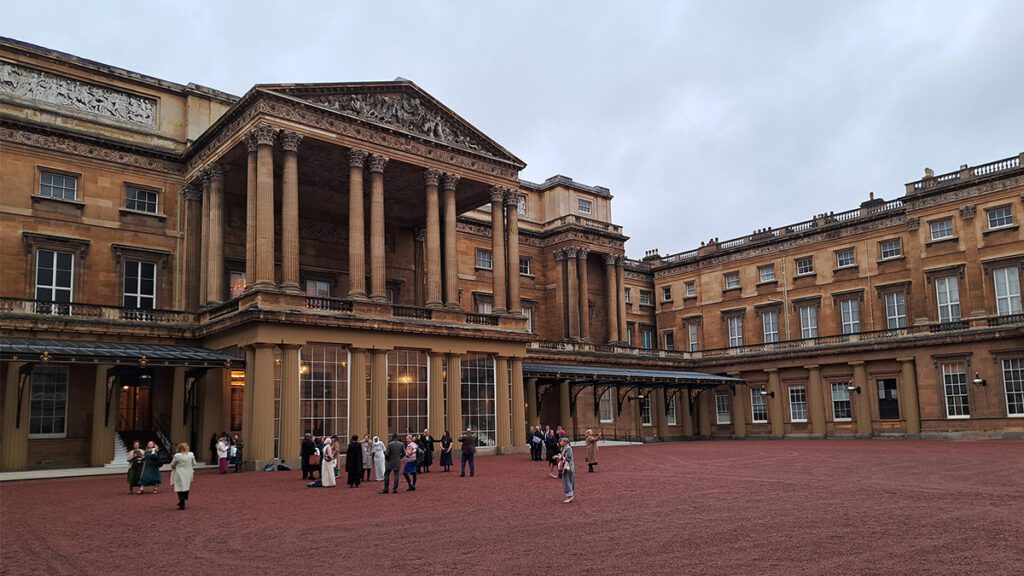 The royal courtyard (credit: Becky Waterman)