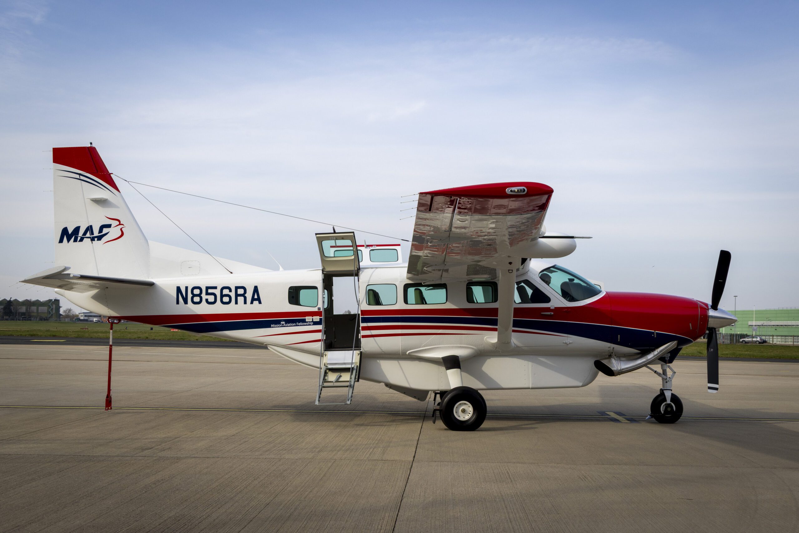 The new aircraft will transport everything from peanuts to patients in PNG (credit: Andy Aitchison)