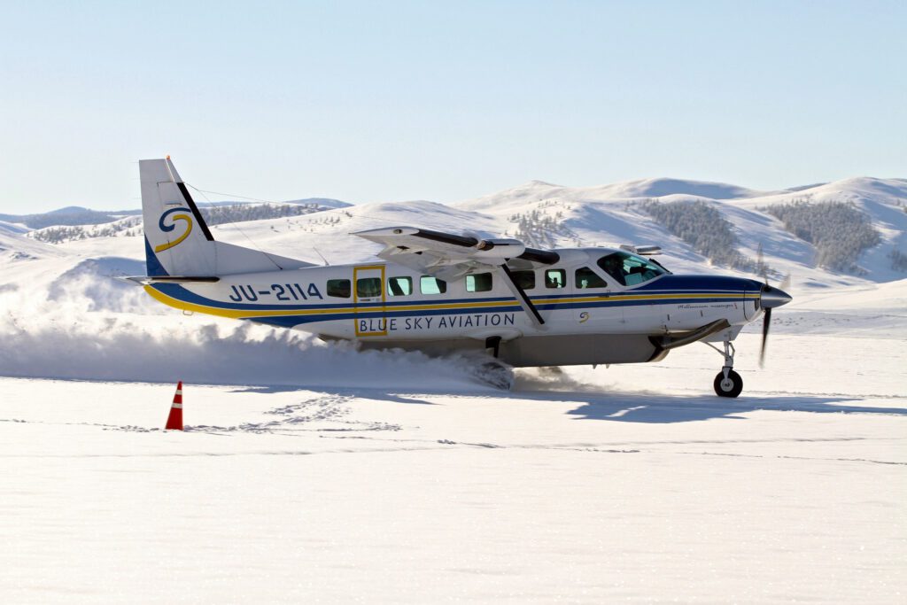 Max launched MAF in Mongolia (Blue Sky Aviation) in 2001 (credit: Dallas Derksen)