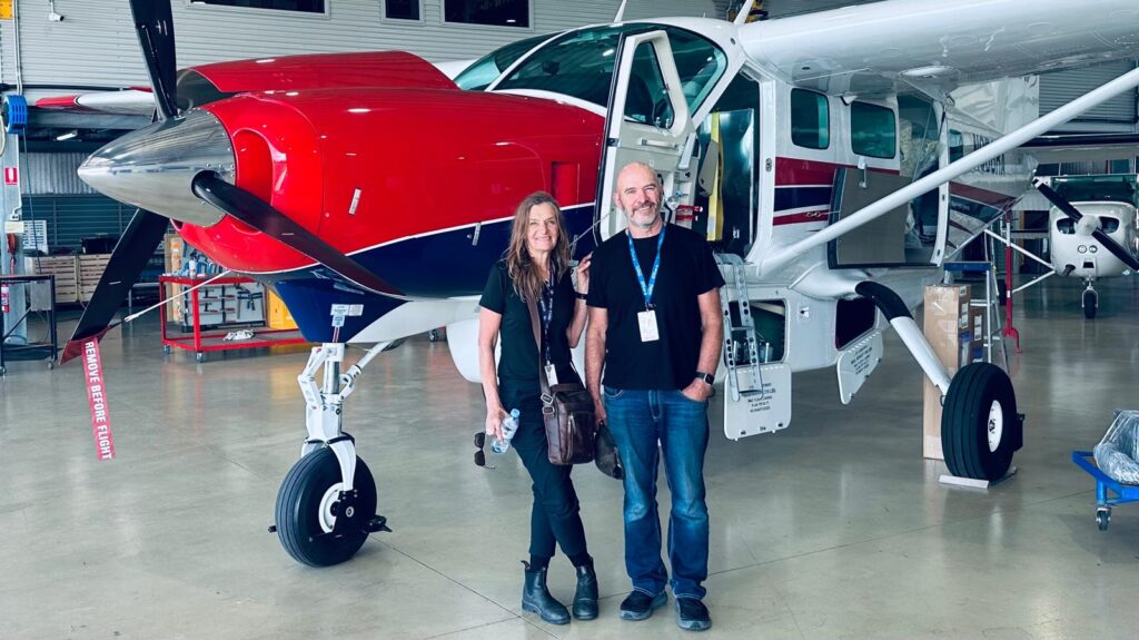 It took the Fasts 60 hours of flying from Wichita to Mareeba (credit: The Fasts)