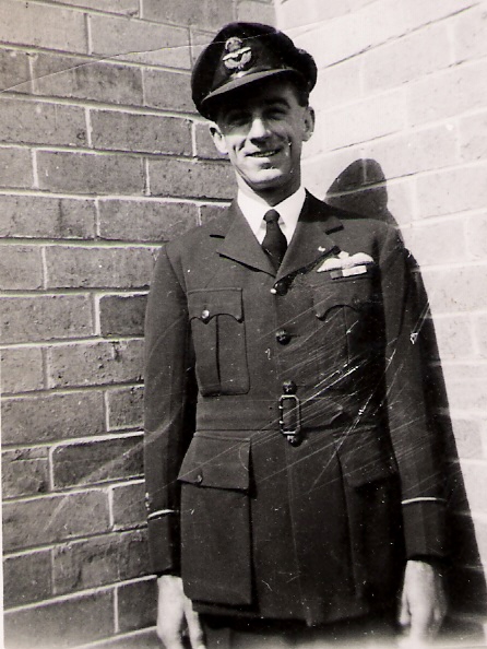 War veteran Harry Hartwig in his Royal Australian Air Force uniform during WW2 (credit: MAF Archive)