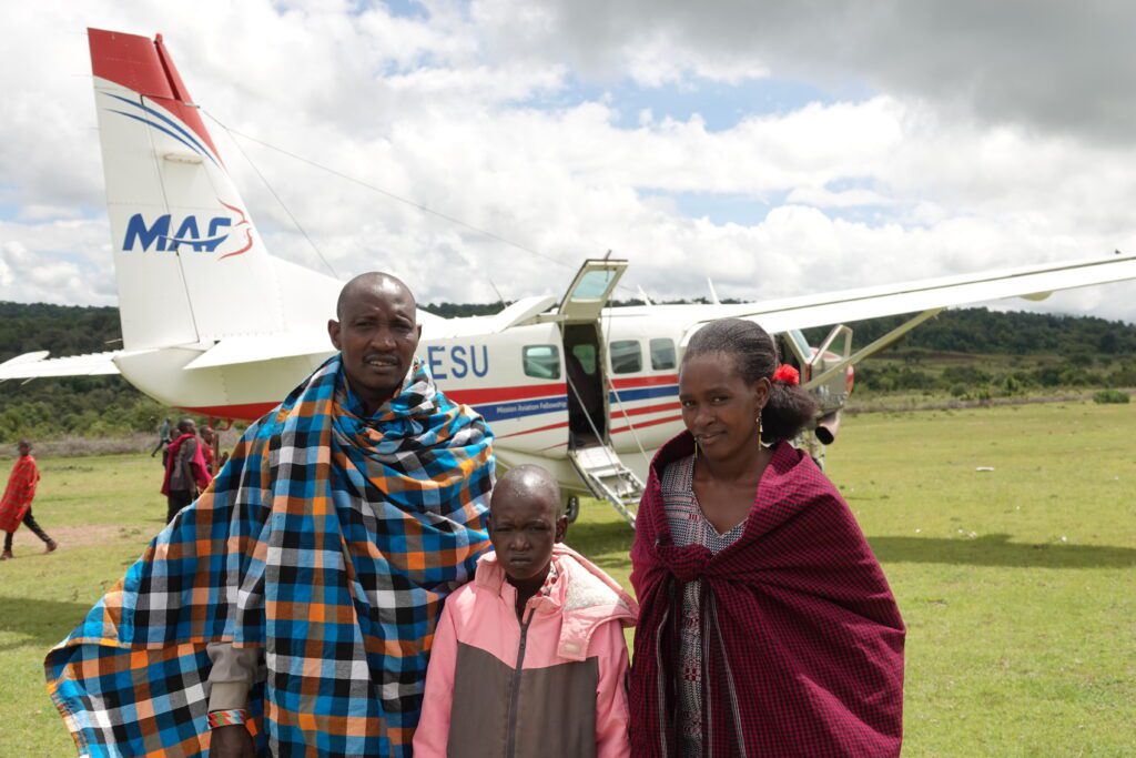 MAF and Red Tribe have made life easier for Samuel, Nicholas and Mary (credit: Hillim Gitonga)