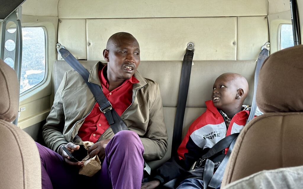 MAF’s 30-minute flight saved an 8-hour road journey (credit: Paula Alderblad)