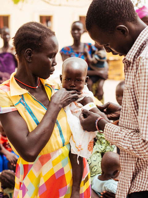Hundreds of children and their mothers survived because of Mark’s delivery (credit: Tom Price / Tearfund)
