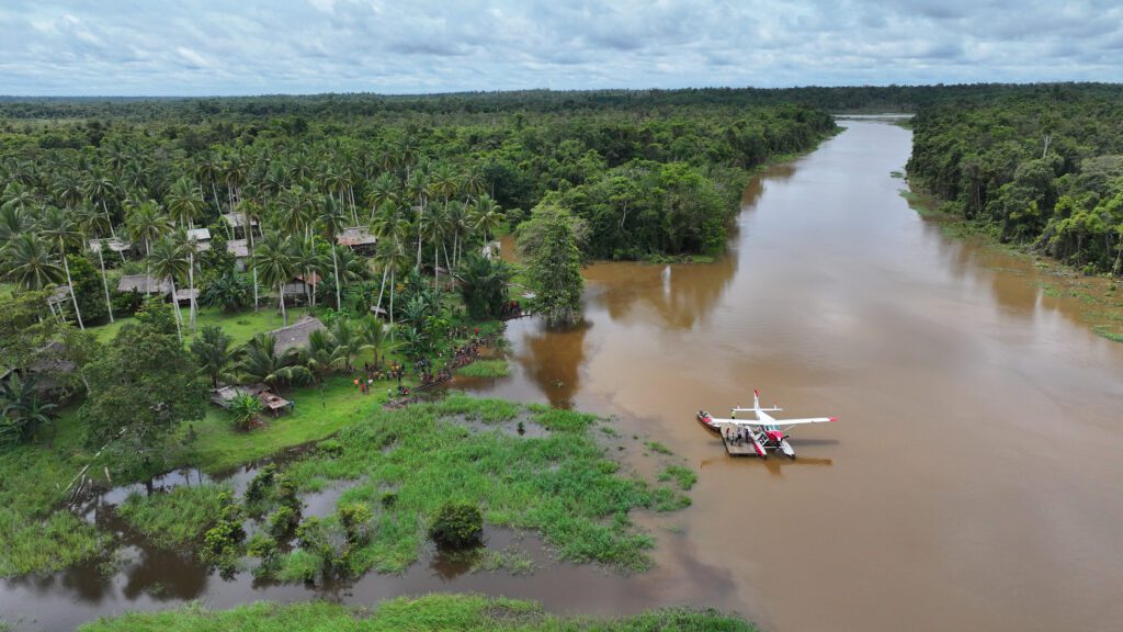 From Kapikam Village, it would take 5 days to reach hospital by boat (credit: Terry Fahey)