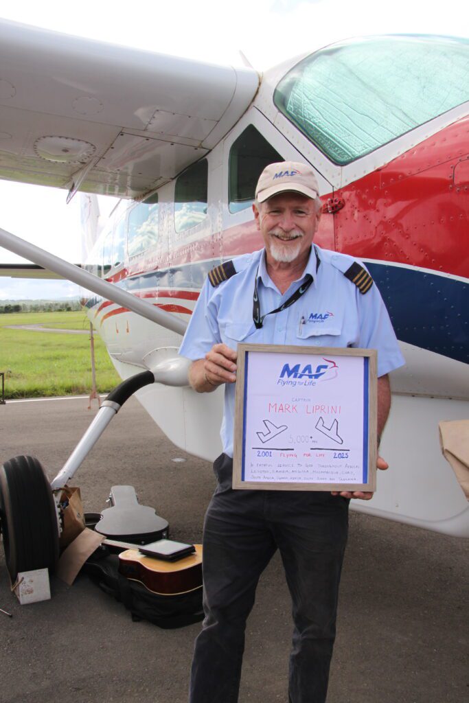 Mark Liprini has devoted nearly 25 years of service to MAF across Africa (credit: Päivi Griffin) 