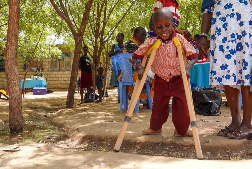 When MAF flies doctors in, Given no longer has to travel 12 hours by road to hospital (credit: P Alderblad)