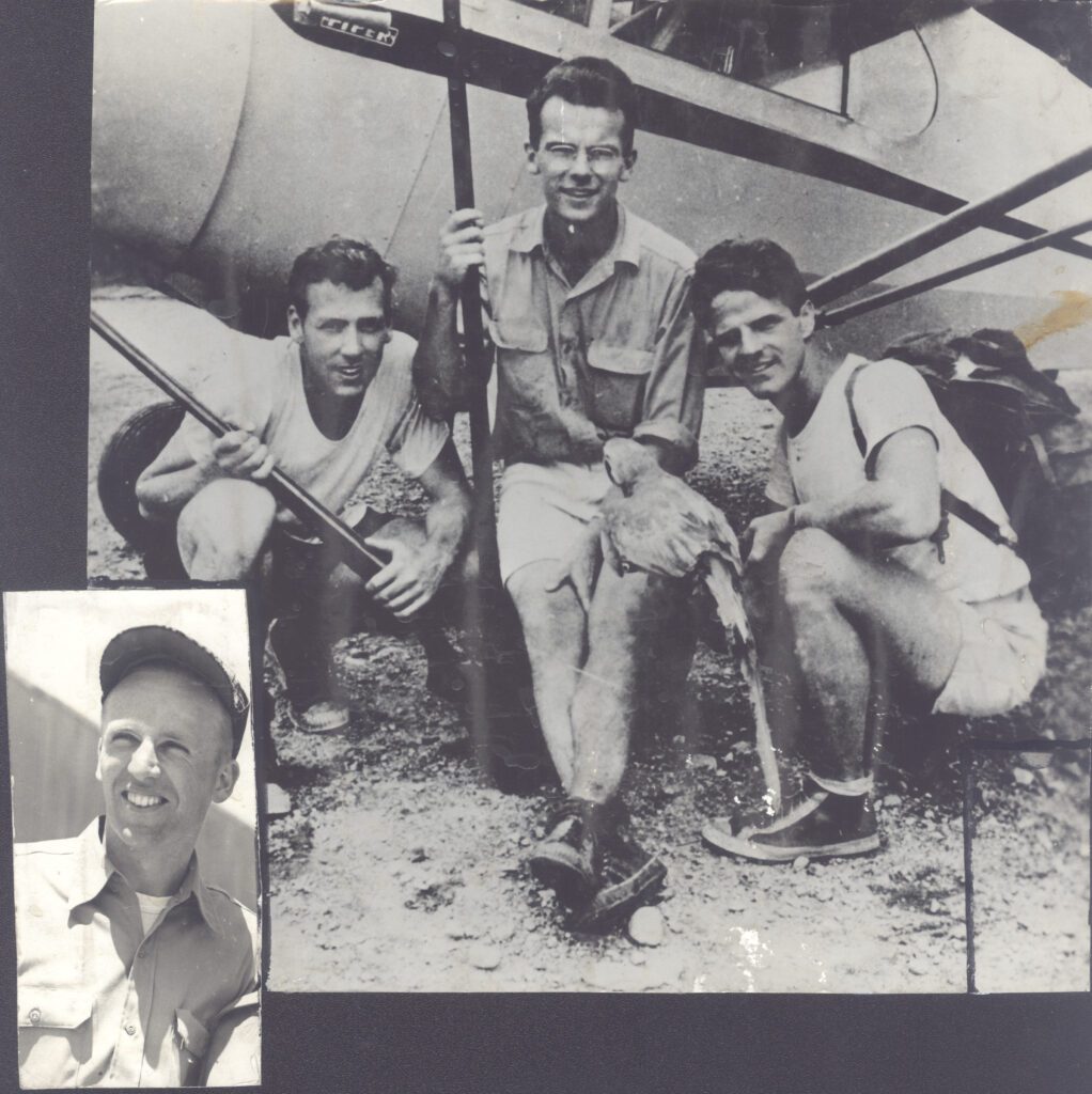 L to R: Nate Saint, Peter Flemming, Roger Youderain and Jim Elliot (credit: MAF US)