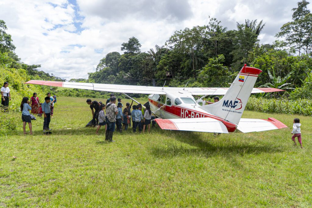 MAF flies to remote Panintza Village every month (credit: MAF US)