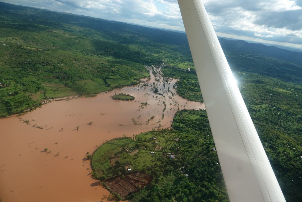 Riverbanks have burst across Kenya (credit: Jacqueline Mwende)