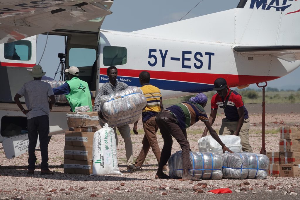 North Horr Airstrip - MAF’s cargo will save hundreds of lives (credit: Jacqueline Mwende)