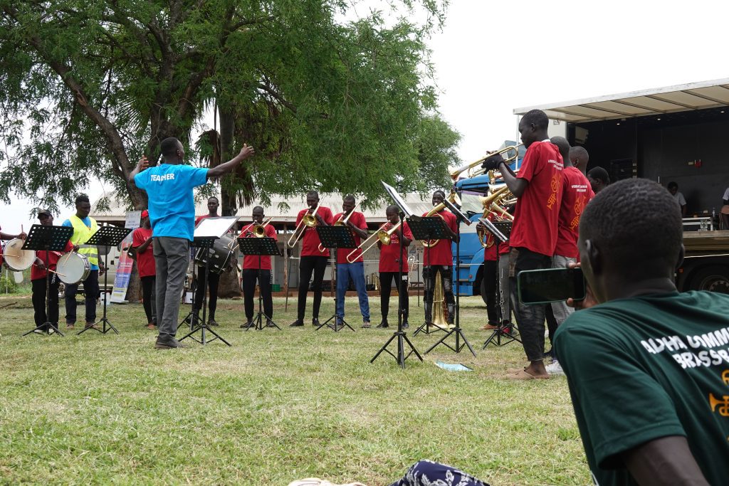 Playing in a band fosters community and a sense of belonging (credit: Damalie Hirwa)