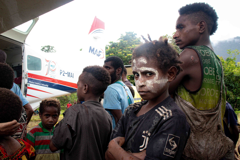 Healthcare in Fiyak’s isolated community has been transformed (credit: Joy Suarkia & Jonny Watson)