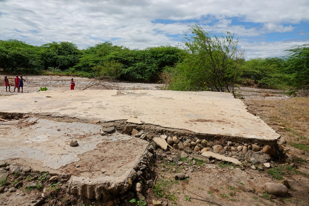 This is all that remains of Pakase’s church (credit: Jacqueline Mwende) 