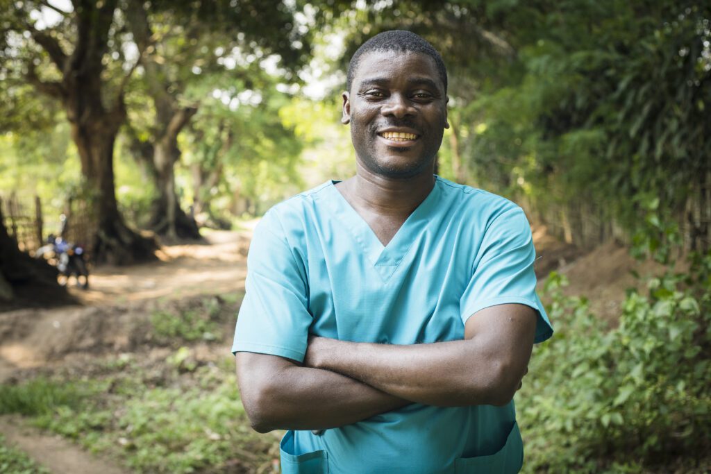 Dr Mudji from Vanga Evangelical Hospital is fronting MAF’s malaria campaign (credit: Candice Lassey)