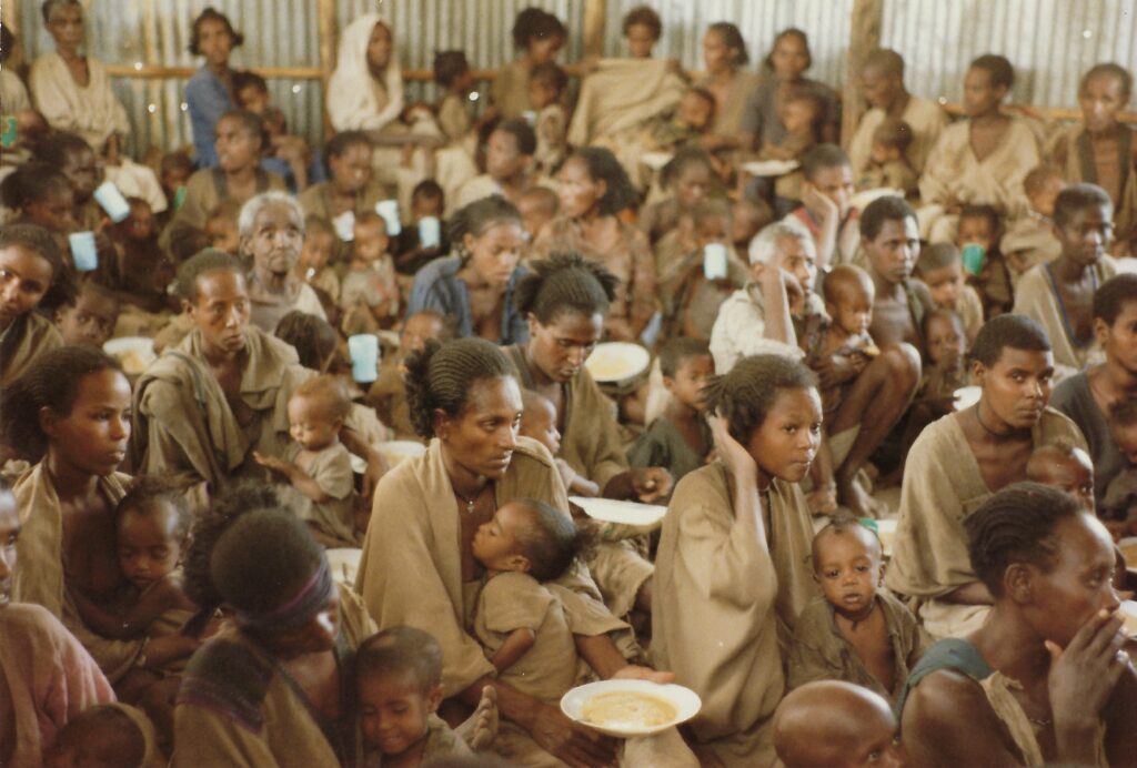 MAF & World Vision collaborated to fight the 80s famine in Ethiopia (credit: Keith Ketchum)