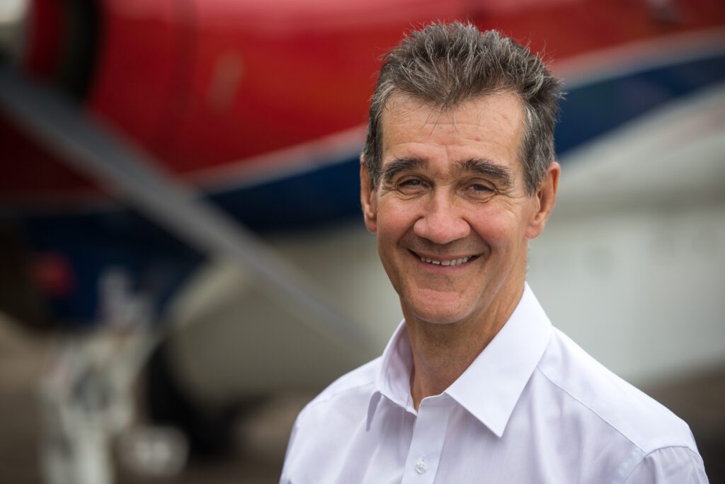 MAF trustee and former pilot Max Gove joined MAF 54 years ago (credit: LuAnne Cadd)