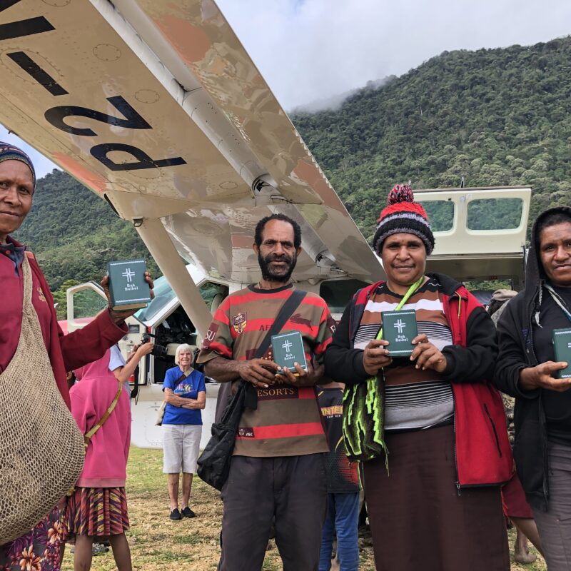 Bible boxes in Papua New Guinea