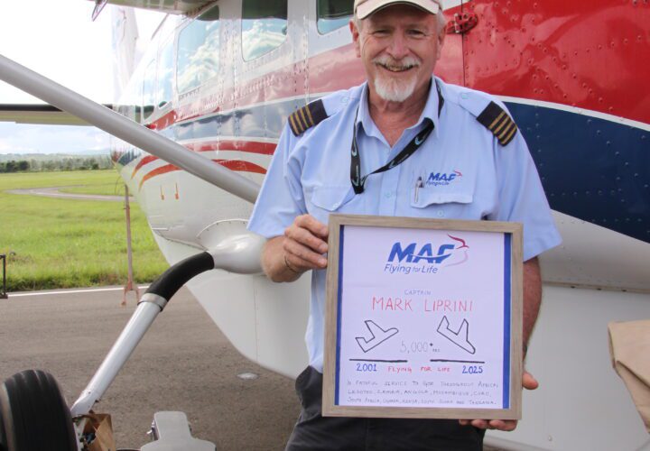 Mark Liprini has devoted nearly 25 years of service to MAF across Africa (credit: Päivi Griffin)