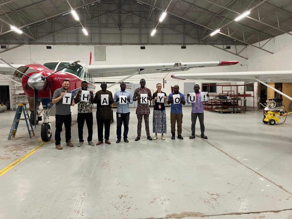 MAF’s work in Chad would not be possible without our supporters (credit: Paula Alderblad)