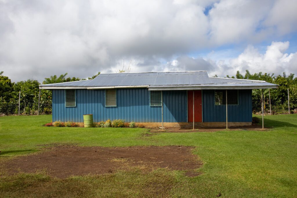 Norman built a health centre for his people with profits from cacao (credit: Matt Painter)