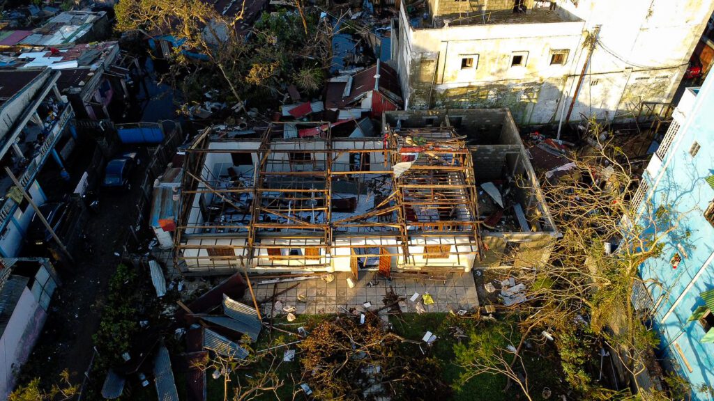 Faly: ‘’Everything was ‘broken’ & ‘torn down’ (credit: Gino Antsa Randrianasolo)