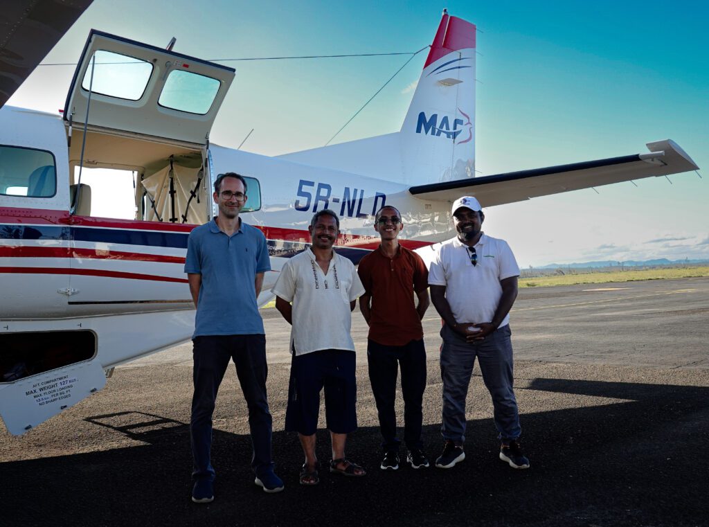 MAF flew in a team to assess damage to health facilities & churches (credit: Gino Antsa Randrianasolo)