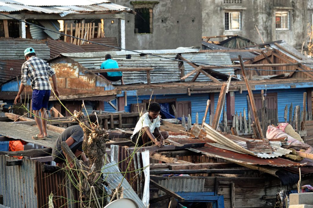 Nearly 80% of Toamasina City has been destroyed (credit: Gino Antsa Randrianasolo)