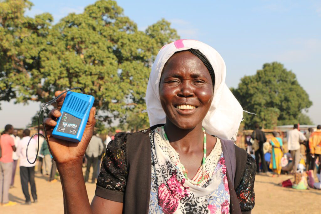 In South Sudan, where 65% of the population can’t read or write, the power of radio is a vital gateway to community development and the Gospel. For over ten years, MAF has partnered with ‘Every Village’ to transport mostly solar-powered radios, equipment and engineers to South Sudan’s most isolated people. MAF’s Jenny Davies reports…