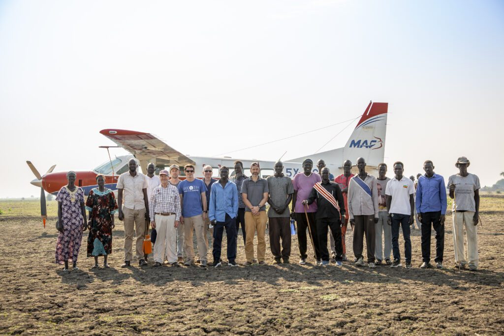 MAF regularly flies the Every Village team across South Sudan (credit: Dave F)