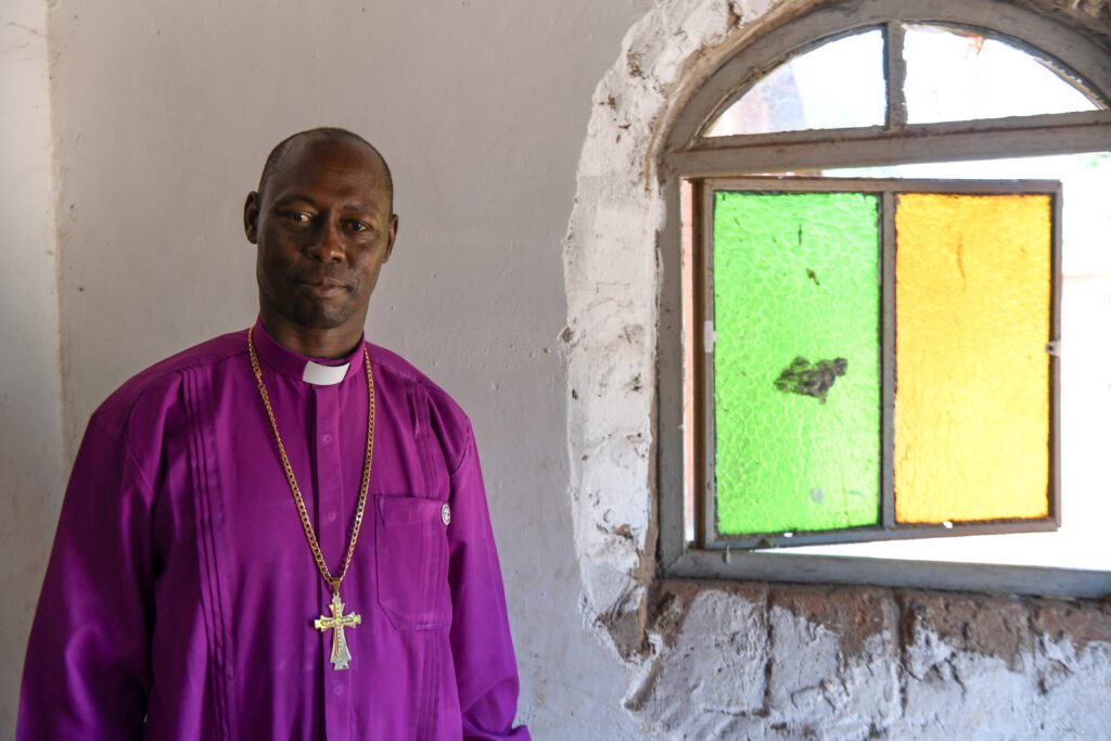 Archbishop Samuel Peni heard about his son’s accident by email (credit: Jenny Davies)