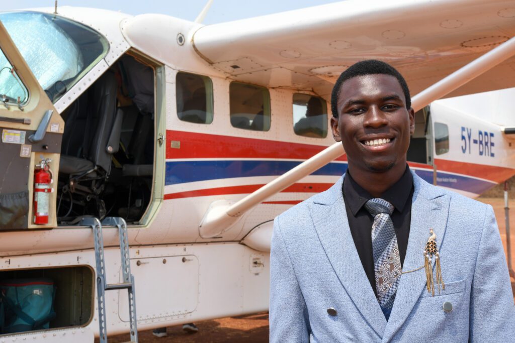 Daniel wants to study law to help his South Sudanese people (credit: Jenny Davies)