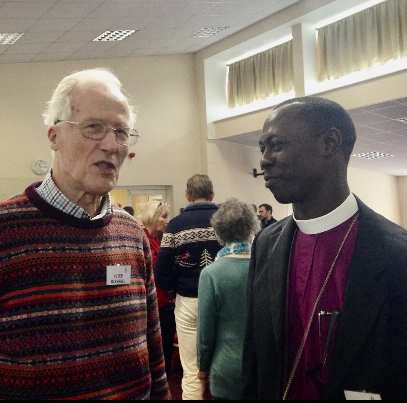 Rev Canon Peter Marshall has been friends with the Peni family for over 20 years (credit: Peter Marshall)