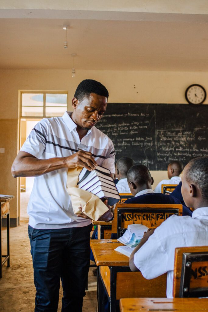 Students will benefit from a range of textbooks on various subjects (credit: HFTM)