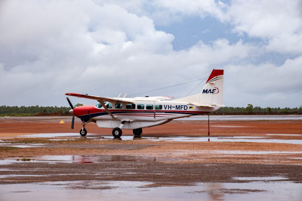During the wet season, MAF flights are even more critical (credit: Janne Rytkonen)