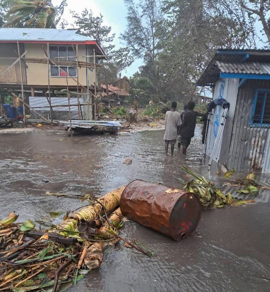 Cyclone Maila devastated Bougainville region’s communities (credit: NBC Bougainville News)