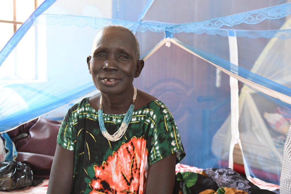 Ayor has been living with fistula for over 40 years (credit: Jenny Davies)