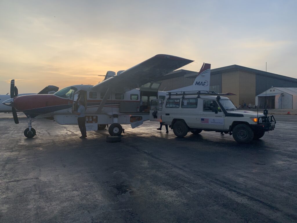 MAF remains on standby for future Ebola flights (credit: MAF US)