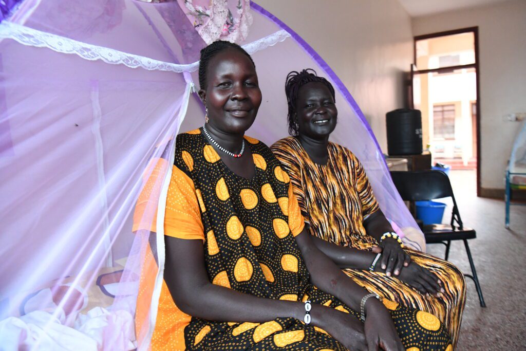 Elizabeth (L) & Ayaar (R) receive life-changing surgery at Reconciliation Hospital (credit: Jenny Davies)